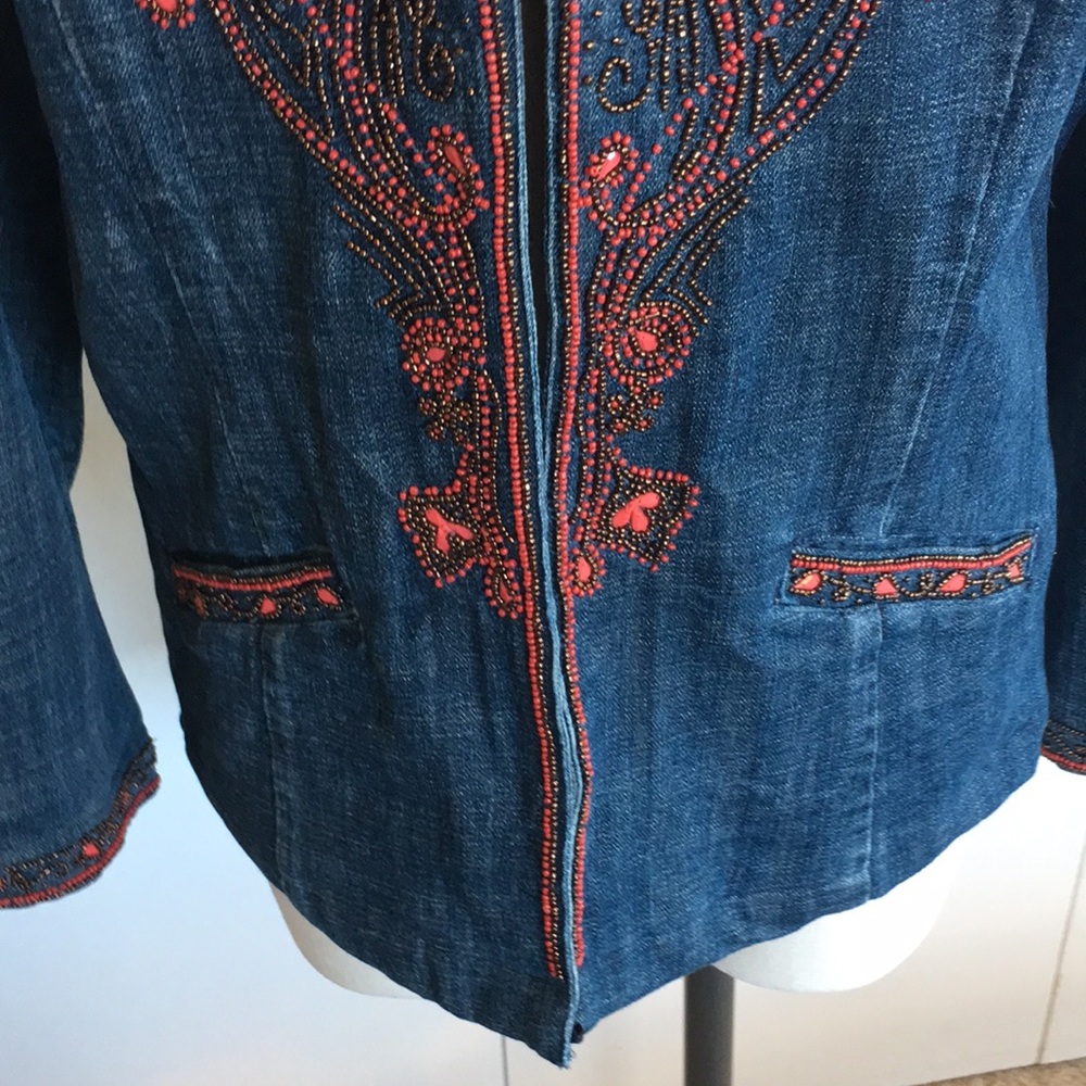 Chico Embellished Jean Jacket - Picture 3 of 5